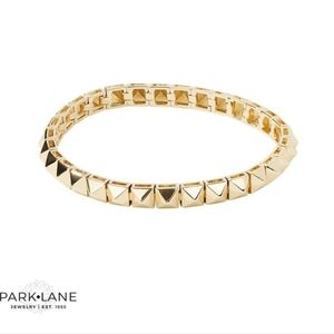 NWT Park Lane Studded Bracelet Reg $114 Retired GOLD Plated New In Box